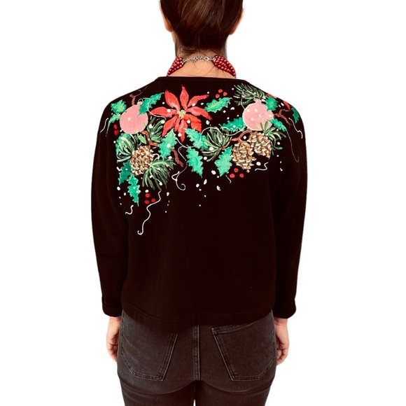 Vintage Esprit 90's Christmas Sweater Size Small - Picture 2 of 11